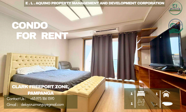 CONDO UNIT FULLY FURNISHED FOR RENT LOCATED IN A SECURED SUBDIVISION NEAR CLARK