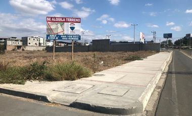 Renta de Terreno en Manta Zona Barbasquillo