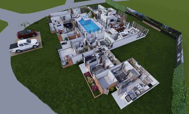 se vende Casa estilo Mansión con cabañas y piscina por Estrenar Totalmente equipada y Amoblada en cotacachi Imbabura Ecuador
