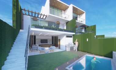 Casa con Vista Al Mar en Venta en Manta Zona Sur