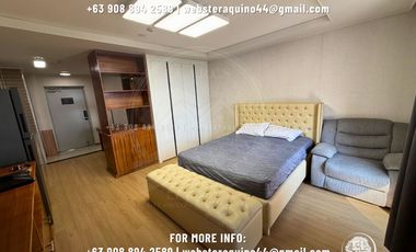CONDOMINIUM FOR RENT FULLY FURNISHED FREE PARKING MONTHLY DUES AND INTERNET INCLUDED LOCATED INSIDE CLARK PAMPANGA NEAR AIRPORT