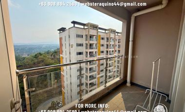 CONDOMINIUM FOR RENT FULLY FURNISHED FREE PARKING MONTHLY DUES AND INTERNET INCLUDED LOCATED INSIDE CLARK PAMPANGA NEAR AIRPORT