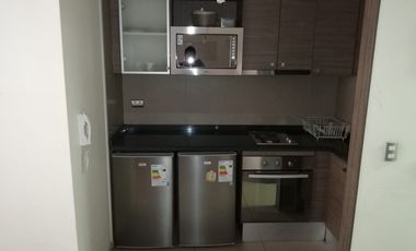 Depto Estudio Moneda 1617, Metro Santa Ana