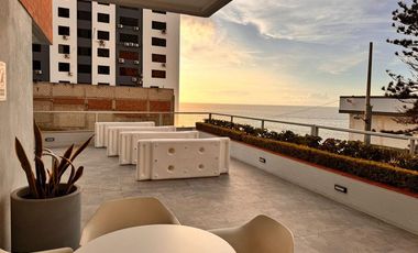 departamento de alquiler en manta frente al mar