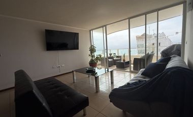 ARRIENDO AMPLIO Y HERMOSO DEPARTAMENTO FRENTE AL MAR, 3 DORMITORIOS Y 2 BAÑOS,, COQUIMBO