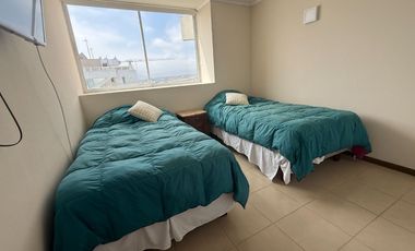 ARRIENDO AMPLIO Y HERMOSO DEPARTAMENTO FRENTE AL MAR, 3 DORMITORIOS Y 2 BAÑOS,, COQUIMBO
