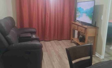 Arriendo departamento  amoblado