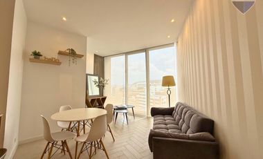 En Renta Suite 61 m² Amoblada Edificio Iqon, Frente Al Parque La Carolina