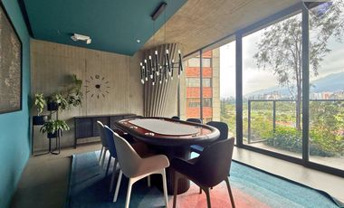 En Renta Suite 61 m² Amoblada Edificio Iqon, Frente Al Parque La Carolina