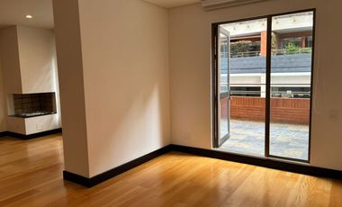 Apartamento dos habitaciones en renta en reserva de la sierra usaquen