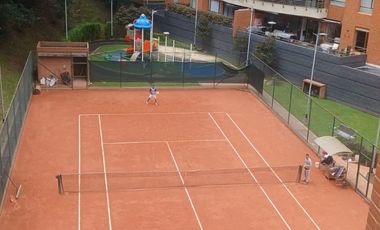 Apartamento dos habitaciones en renta en reserva de la sierra usaquen