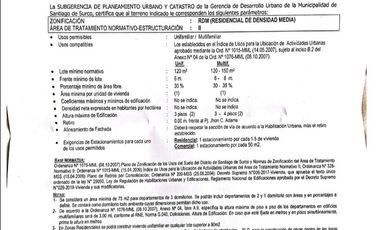 VENDO TERRENO 166 M2 EN SURCO