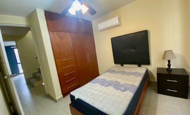 CASA EN RENTA AMUEBLADA EN BONATERRA APODACA – 3 NIVELES, TERRAZA, EXCELENTE UBICACIÓN