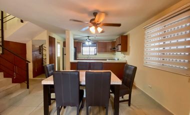 CASA EN RENTA AMUEBLADA EN BONATERRA APODACA – 3 NIVELES, TERRAZA, EXCELENTE UBICACIÓN