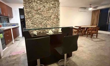 Departamento amueblado en renta en Cancún cerca de Plaza Outlets