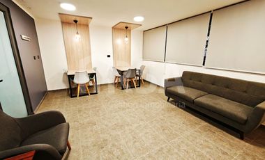 DEPARTAMENTO 2 DORMITORIOS ESTILO MARIPOSA, GRAN BALCON, CALLE COLOMBIA 7738, LA FLORIDA