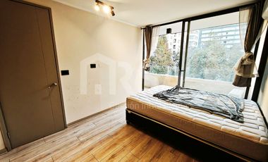 DEPARTAMENTO 2 DORMITORIOS ESTILO MARIPOSA, GRAN BALCON, CALLE COLOMBIA 7738, LA FLORIDA