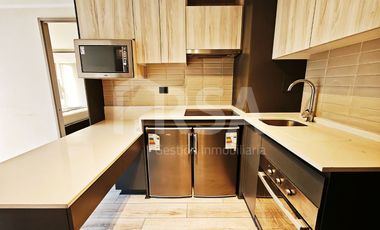 DEPARTAMENTO 2 DORMITORIOS ESTILO MARIPOSA, GRAN BALCON, CALLE COLOMBIA 7738, LA FLORIDA