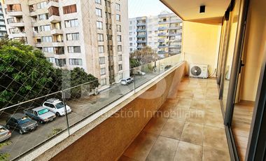 DEPARTAMENTO 2 DORMITORIOS ESTILO MARIPOSA, GRAN BALCON, CALLE COLOMBIA 7738, LA FLORIDA