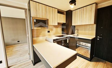 DEPARTAMENTO 2 DORMITORIOS ESTILO MARIPOSA, GRAN BALCON, CALLE COLOMBIA 7738, LA FLORIDA