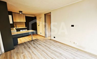 DEPARTAMENTO 2 DORMITORIOS ESTILO MARIPOSA, GRAN BALCON, CALLE COLOMBIA 7738, LA FLORIDA