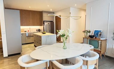 Departamento Nuevo Amueblado con Terraza Privada en Santa Fe (Mantenimiento Incluido)