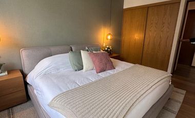 Departamento Nuevo Amueblado con Terraza Privada en Santa Fe (Mantenimiento Incluido)