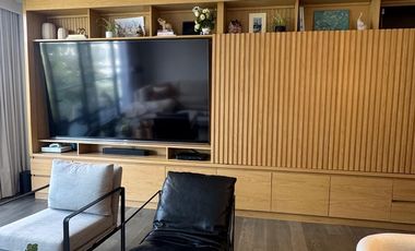 Departamento Nuevo Amueblado con Terraza Privada en Santa Fe (Mantenimiento Incluido)