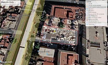 Renta de Terreno Comercial 1,884 m² | Av. San Antonio Abad, Cuauhtémoc | Uso de Suelo Mixto