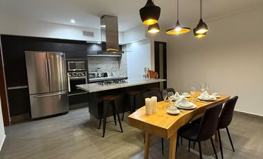 Departamento amueblado y equipado en renta zona norte
