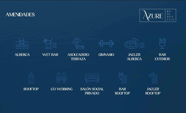 Preventa de Departamento Residencial Azure