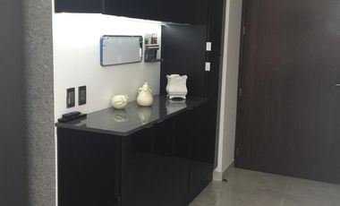 Penthouse de lujo en renta, amueblado, terraza, Bosque Real