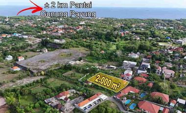 Tanah Hook Murah Bonus Rumah Gunung Payung Kutuh Bali