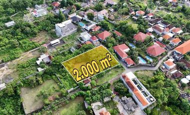 Tanah Hook Murah Bonus Rumah Gunung Payung Kutuh Bali