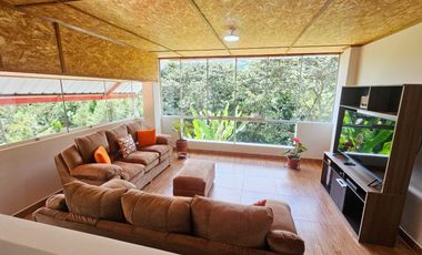 SE VENDE TERRENO CON CASA DE CAMPO EN OXAPAMPA CON VISTA Y SALIDA AL RIO CHOROBAMBA Y CON PARCELA AGRICOLA