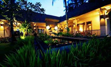 Villa Mewah Tepi Pantai Soka Tabanan 6KT SHM Lengkap