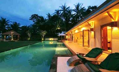 Villa Mewah Tepi Pantai Soka Tabanan 6KT SHM Lengkap