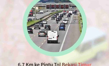 Dijual Rumah Baru Dekat Kota Bekasi Timur, 2 LANTAI, Mewah, Harga Murah, Bisa KPR