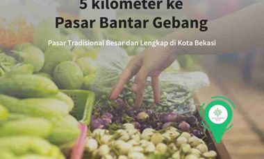 Dijual Rumah Baru Dekat Kota Bekasi Timur, 2 LANTAI, Mewah, Harga Murah, Bisa KPR