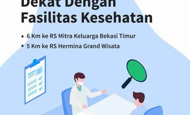 Dijual Rumah Baru Dekat Kota Bekasi Timur, 2 LANTAI, Mewah, Harga Murah, Bisa KPR