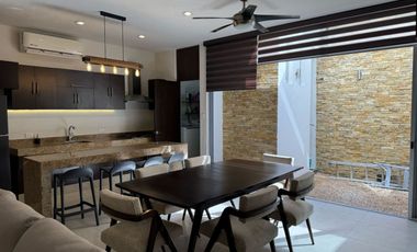 TOWNHOUSE AMUEBLADO EN RENTA EN LA COLONIA CAMPESTRE