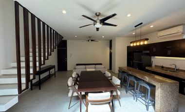 TOWNHOUSE AMUEBLADO EN RENTA EN LA COLONIA CAMPESTRE