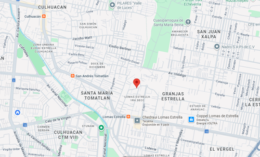 Casa en Venta en Lomas Estrella - Iztapalapa