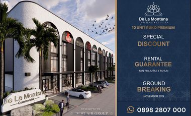 Dijual/Disewakan Ruko 4,5 Lantai Brand New di Interchange Karawang Barat