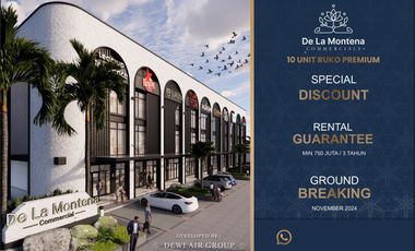 Dijual/Disewakan Ruko 4,5 Lantai Brand New di Interchange Karawang Barat