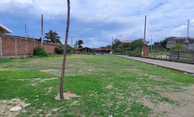 Venta de Terreno frente al mar en Crucita