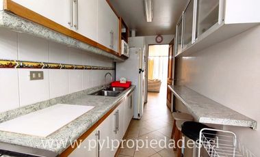 EN VENTA! BELLO DEPARTAMENTO EN PRIMERA LINEA ALGARROBO | 3D + 2B + 1E | PIEZA Y BAÑO Y PIEZA DE SERVICIO