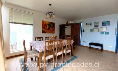EN VENTA! BELLO DEPARTAMENTO EN PRIMERA LINEA ALGARROBO | 3D + 2B + 1E | PIEZA Y BAÑO Y PIEZA DE SERVICIO