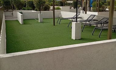 ARRIENDO DEPARTAMENTO DE 1 DORM PRIMER PISO METRO VICUÑA MACKENNA