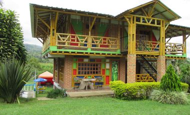 VENTA FINCA VEREDA LA VENTURA A 15 MINUTOS DE LA CUMBRE VALLE.  CON TERRENO PRODUCTIVO.